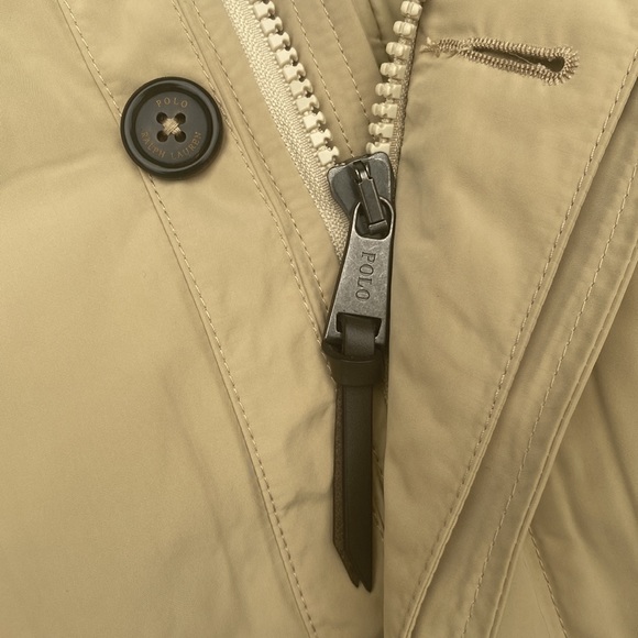 🆕Polo Ralph Lauren 🏇Water Repellent Commuter Coat Khaki Big & Tall Size 1XB - Picture 10 of 15